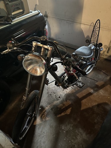 motorized west coast chopper bicycle