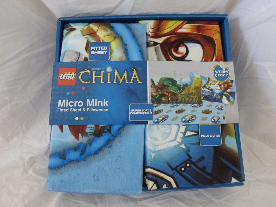 2 pc Lego Chima Extreme Battle Micro Mink Twin Sheet Set NIP - Image 3 of 4