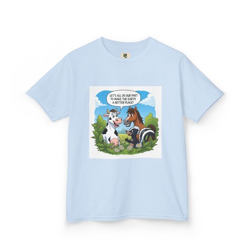 Kids Animal Friends Nature Lover T-Shirt, Gift for Kids, Cute Animal Design, - Picture 36 of 69