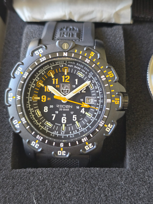 Luminox Recon Point Men's Watch Sapphire Black Dial Rubber Strap Luminox Recon Point Men's Watch Sapphire Black Dial Rubber Strap