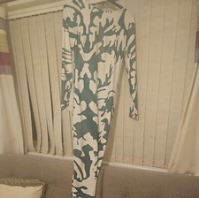 New SHEIN Size M 14 Jade Green Bodycon Dress