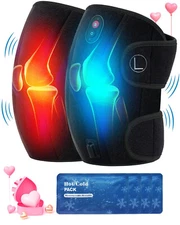 CooCoCo Knee Massager with Heat/Cold, Gifts for Men Women, FSA