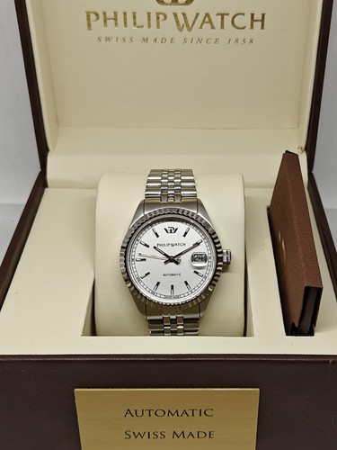 Orologio Philip Watch Caribe, bracciale jubilee, date - R8223597027 - Foto 2 di 11
