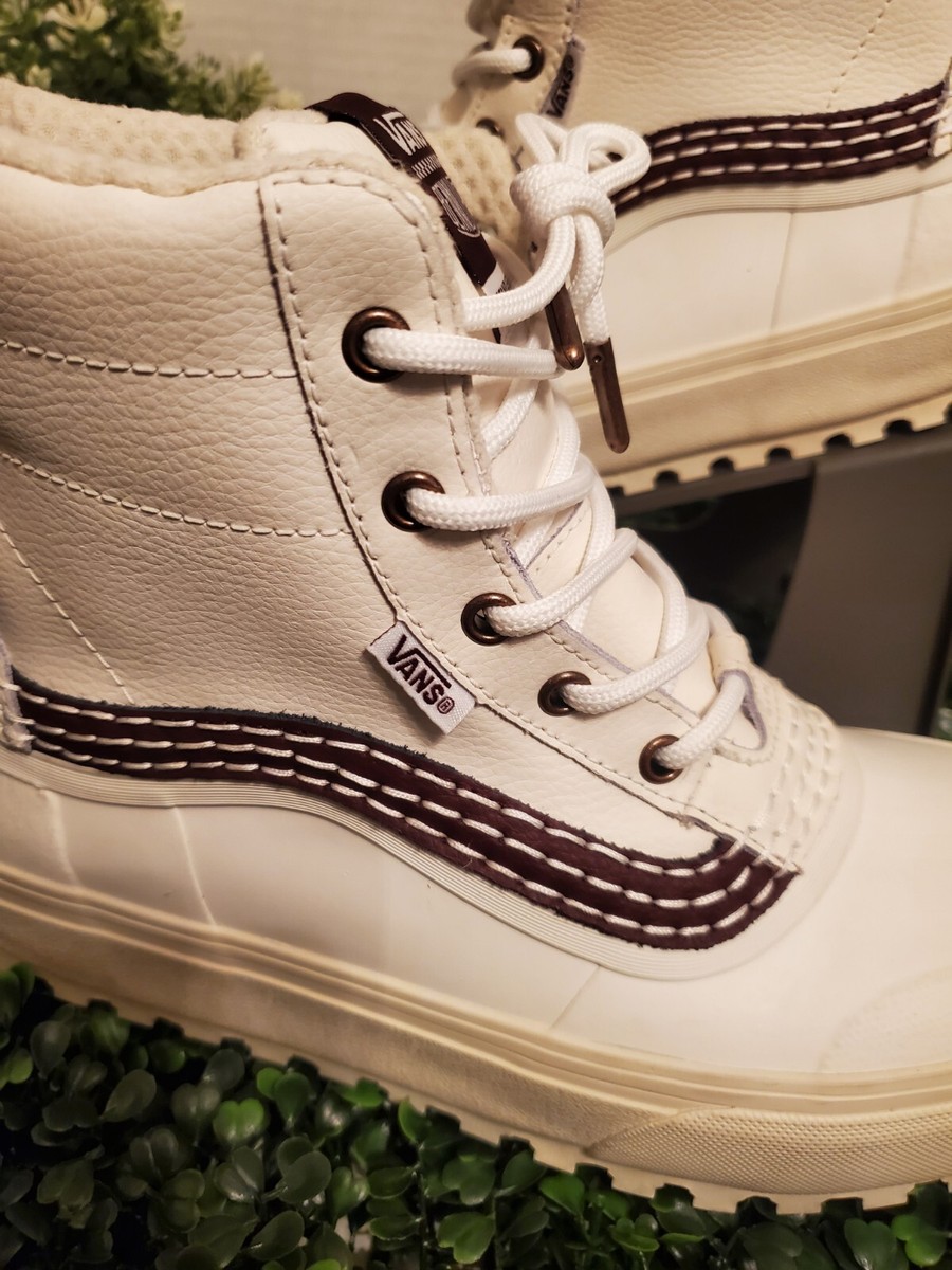 Vans x Benny Urban Standard Mid Snow MTE Boot Marshmallow Burgundy