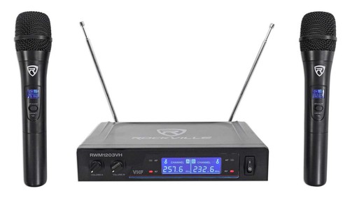 Sistema de máquina de karaoke Bluetooth NYC Acoustics X-Tower con micrófonos inalámbricos LED + (2) - Imagen 11 de 12