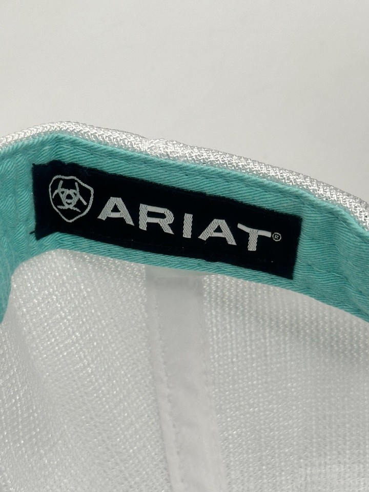 Ariat Women’s Truckers Hat SnapBack Pink Teal And White OSFM eBay