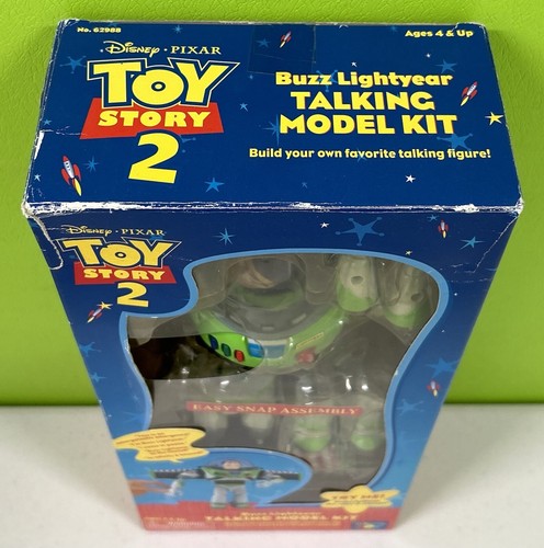 ⭐️ Toy Story 2 Buzz Lightyear TALKING MODEL KIT 1999 Thinkway ⭐️ BRAND NEW ⭐️ - Picture 4 of 6