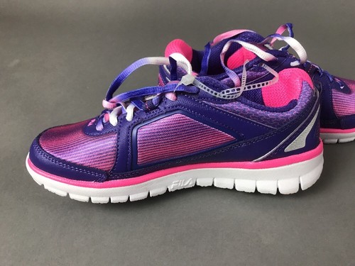 Fila Dark Pink Deep Blue Finest Hour Neoprene Women's Running Classic 6 1/2 - Picture 6 of 9