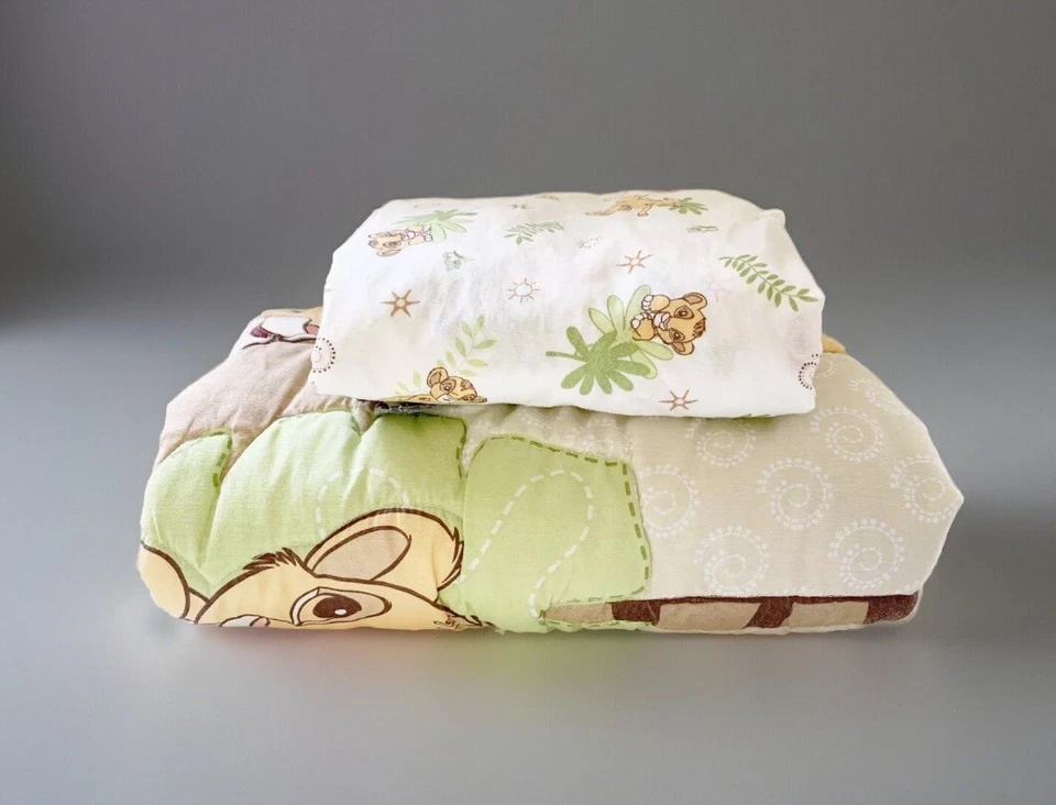 Juego de sábanas y manta para cuna Simba (32”x41”) Lion King DISNEY BABY Foto 3 de 4