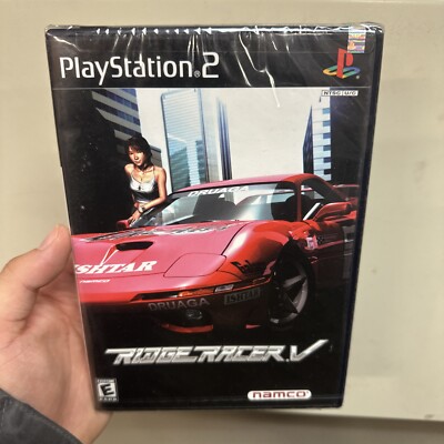 Ridge Racer 5 - Sony PlayStation 2 PS2 Brand New Factory Sealed Black Label RARE