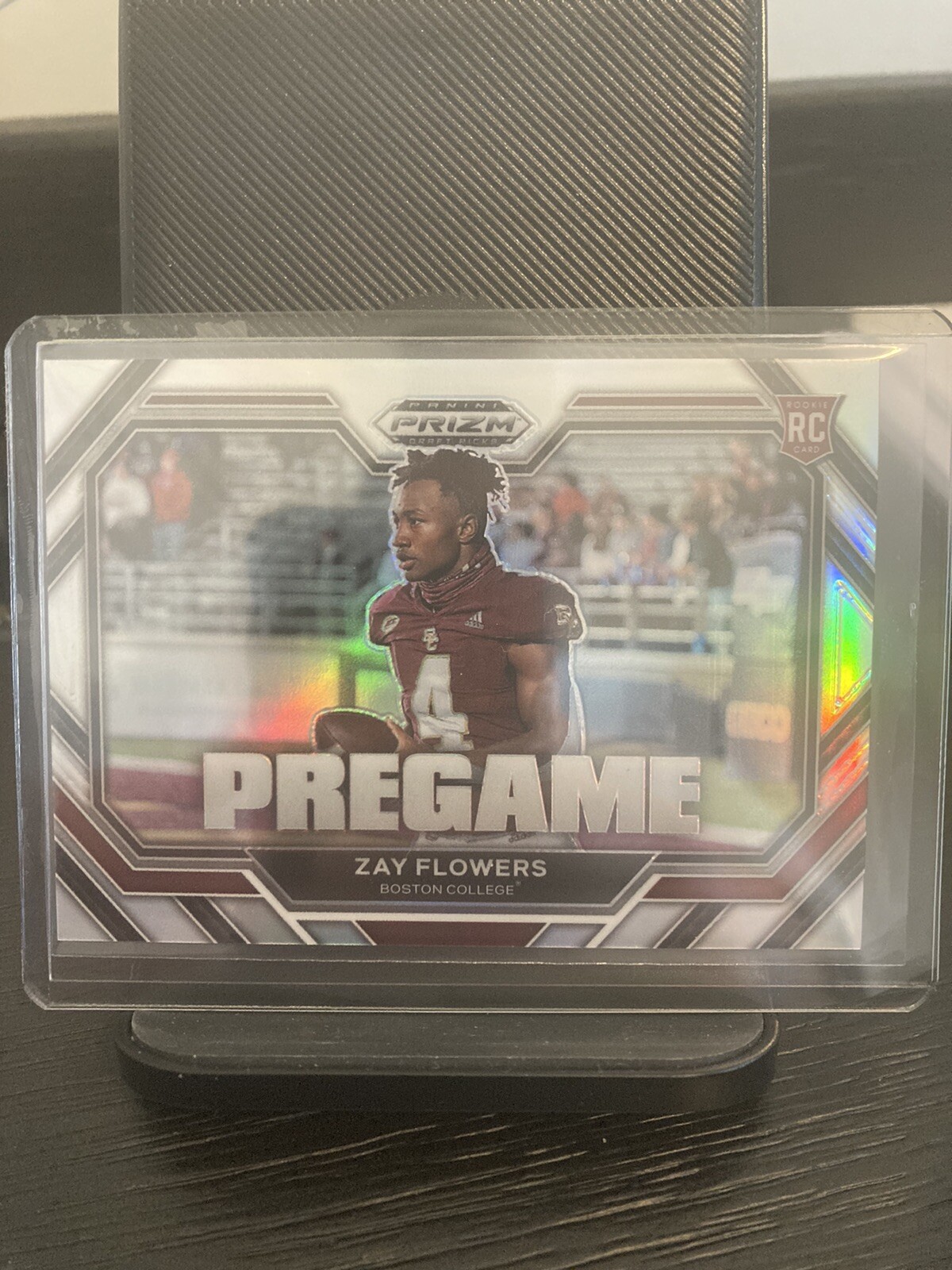 2023 Panini Prizm Draft Picks Pregame Zay Flowers Rookie Card #PG-15