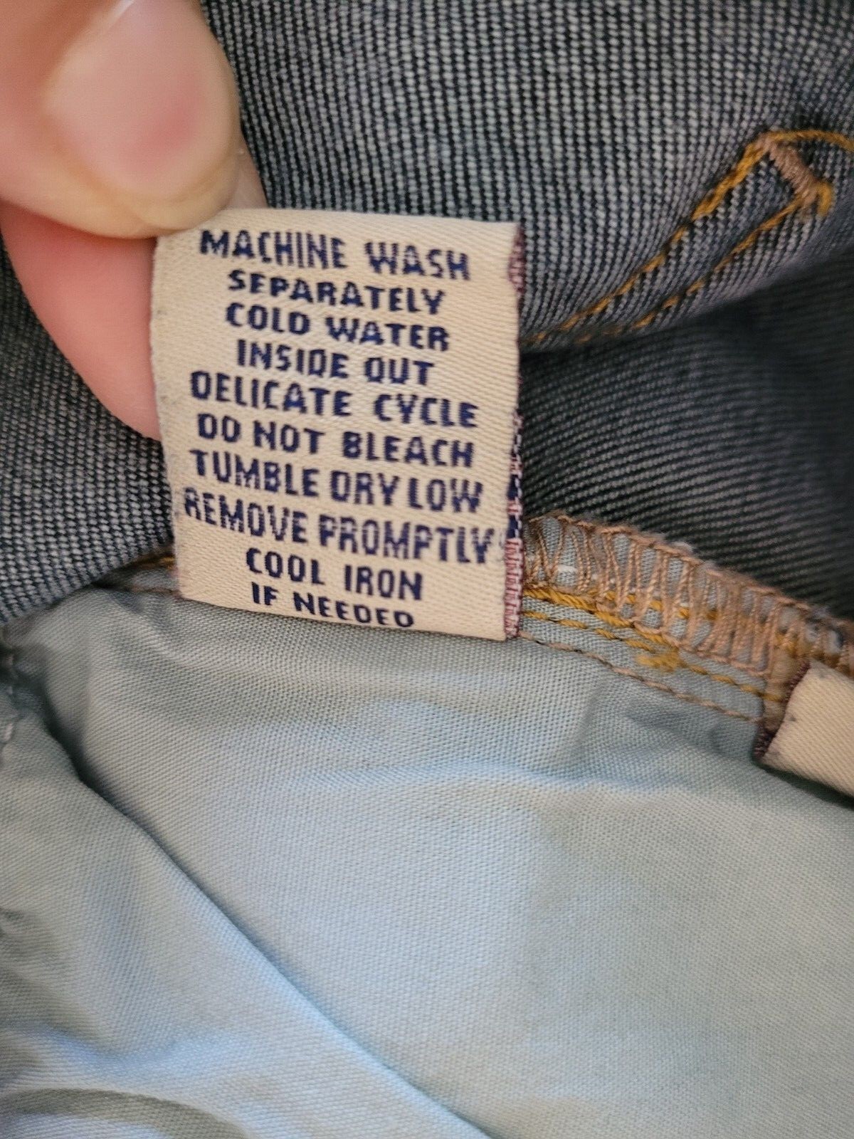 CAbi Basic Classic Solid Skinny Denim Blue Jeans … - image 12