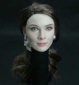 Custom 1 6 Scale Audrey Hepburn Long Hair Head Sculpt For 12