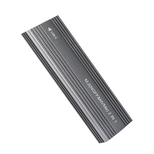 M2 NVME PCIe SSD Hard Disk Case Enclosure M.2 to USB Type-C 3.1 GEN2 Key Adapter - Picture 5 of 11
