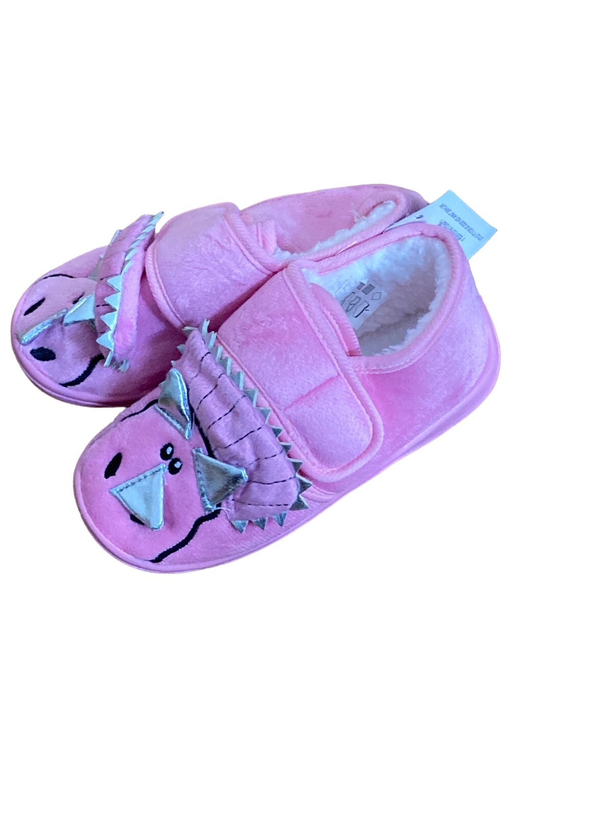 SAOLA pantofole bambini dinosauro bambina rosa suola rigida