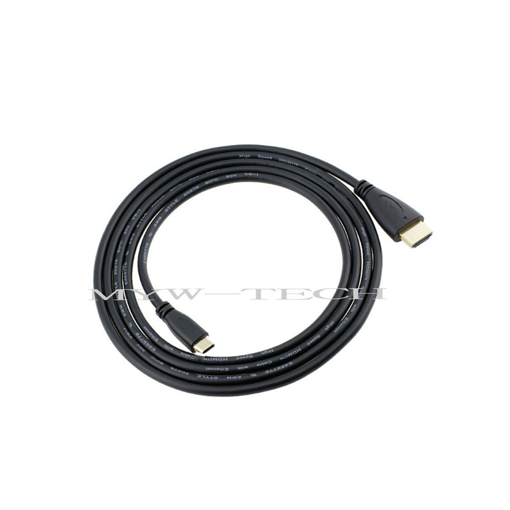 1080P HDMI AV HD TV Video Cable Cord Lead For Canon PowerShot ELPH 360 HS Camera