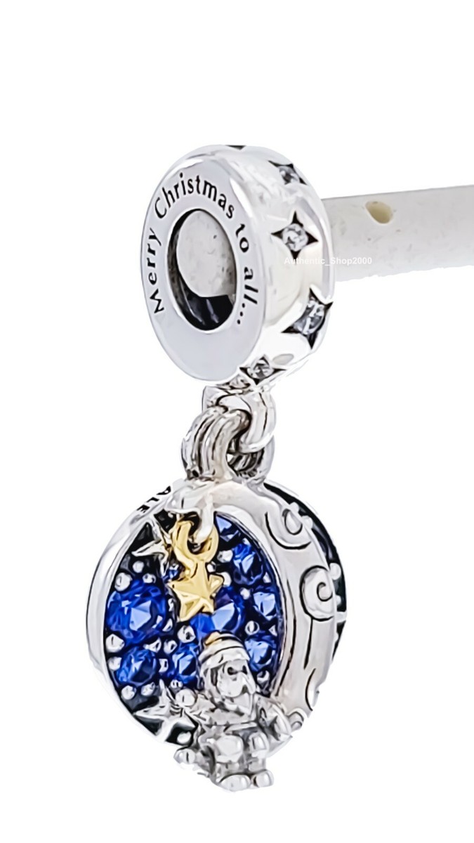 【新品】PANDORA クリスマス 限定 オーナメント チャーム New 100% Authentic PANDORA 925 Santa Clause On The Moon