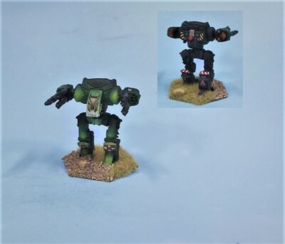 Battletech painted miniature Wendigo battlemech NCC