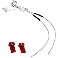 HQRP Dispenser Water Tube Heater Kit for GE Refrigerators, WR49X10173 AP4318572