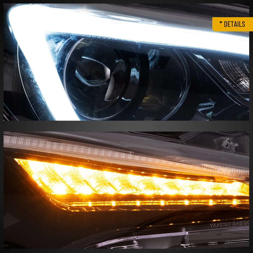 Faros LED VLAND + luces traseras ahumadas para 13-20 Scion FR-S/Toyota 86/Subaru BRZ Foto 4 de 4