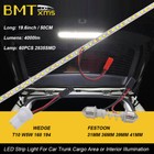 White 12V Led Strip Light For Car Trunk Cargo Area Interior Illumination 19.7" (For: More than one vehicle)