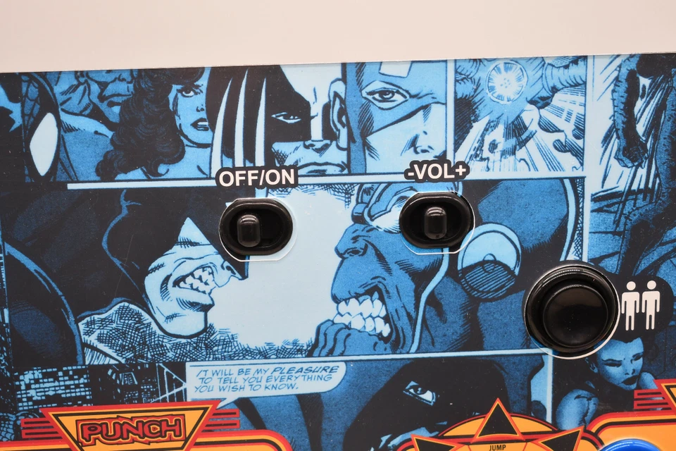 ARCADE1UP MARVEL SUPER HEROES CONTROL PANEL JOYSTICK  W/ Protector! - Image 4 of 4