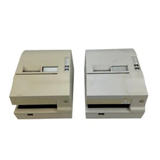 Lot of 2 EPSON TM-U950P POS Receipt Journal Point of Sale Thermal Printer M114A