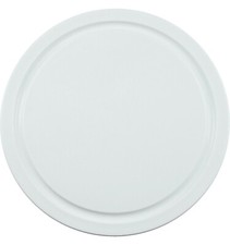 Schneidbrett, Kunststoff, rund, 25cm