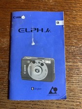 Cannon ELPH Jr Owners Manual