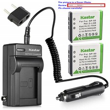 Kastar NP-50 FNP50 Charger Battery Fujifilm FinePix X20 XF1 XP100 XP110 XP150