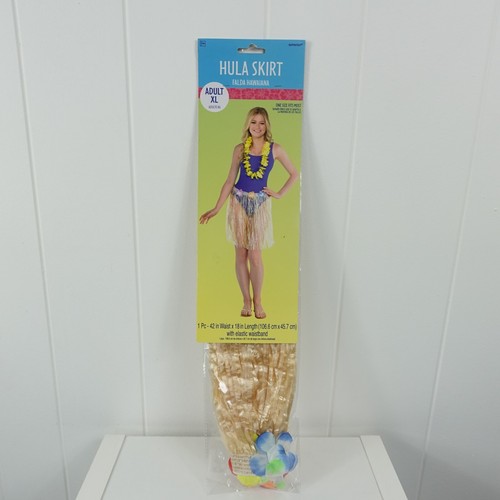 Hula Skirt Womens Hawaiian Costume Size X-Large