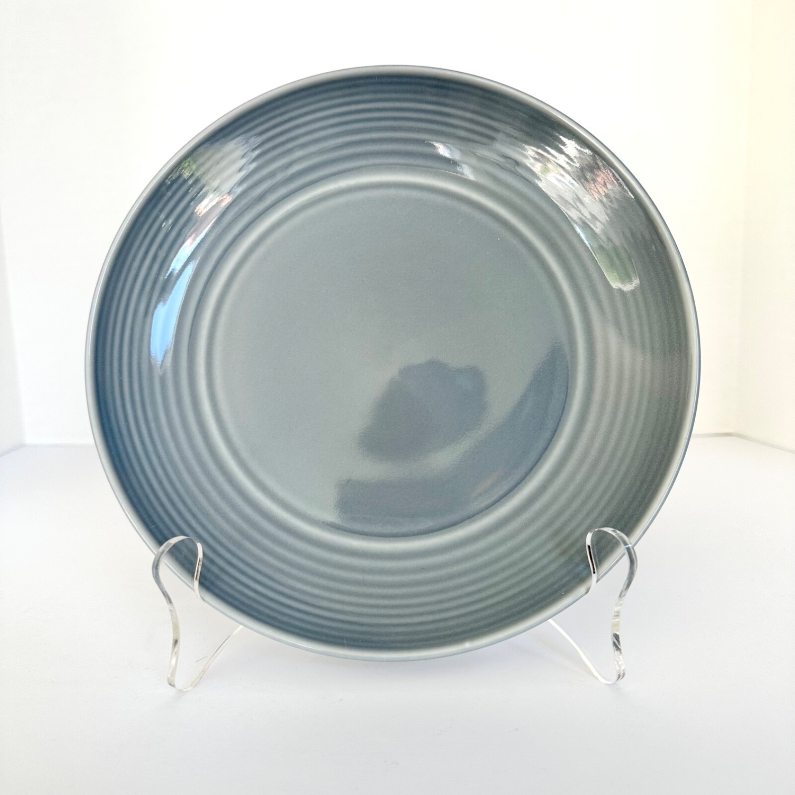 Royal Doulton Gordon Ramsay MAZE DARK GRAY SALAD PLATE 8.5" 