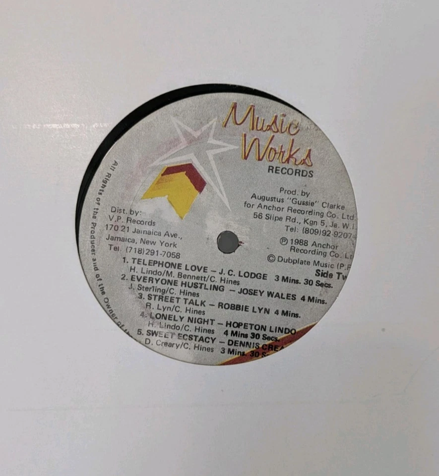 Music Works Showcase '88 - Various Artist Rare Vinyl Reggae - Image 2 of 3