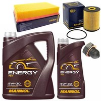 MotoröL Filter Set 5W-30 6 Liter + ÖLablassschraube FüR VW Passat Variant 2.8
