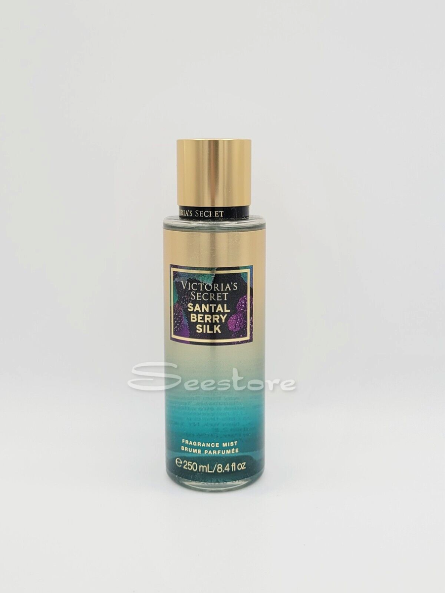 Victoria's Secret Santal Berry Silk Fragrance Body Mist Spray 8.4