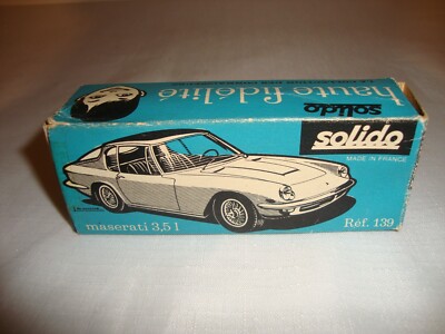ミニカー SOLIDO MASERATI 3.5 REF 139 ミニカー SOLIDO MASERATI 3.5 REF 139 Lot 1594 - Solido, No