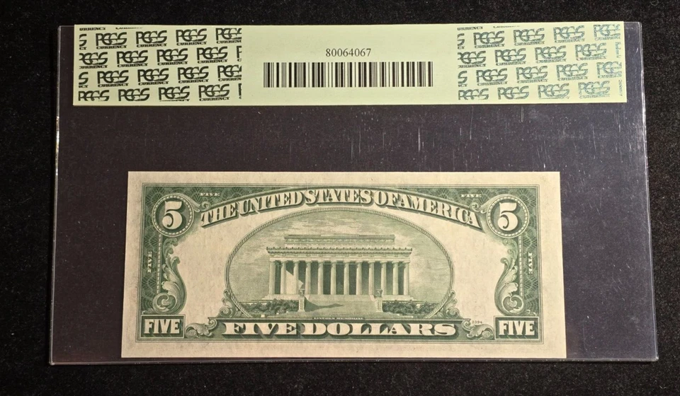 1950 B $5 FRN PCGS 65PPQ Fr. 1963-L Federal Reserve Note - Image 2 of 2