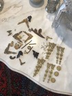 Huge Lot of Brass Escutcheons And Other Metals And Wood Trims
