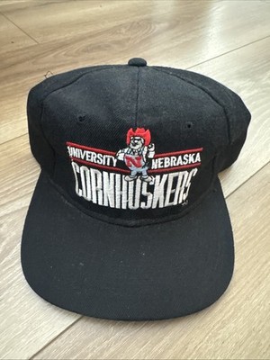Vintage Nebraska Cornhuskers Huskers SnapBack Cap Hat 1990s NCAA