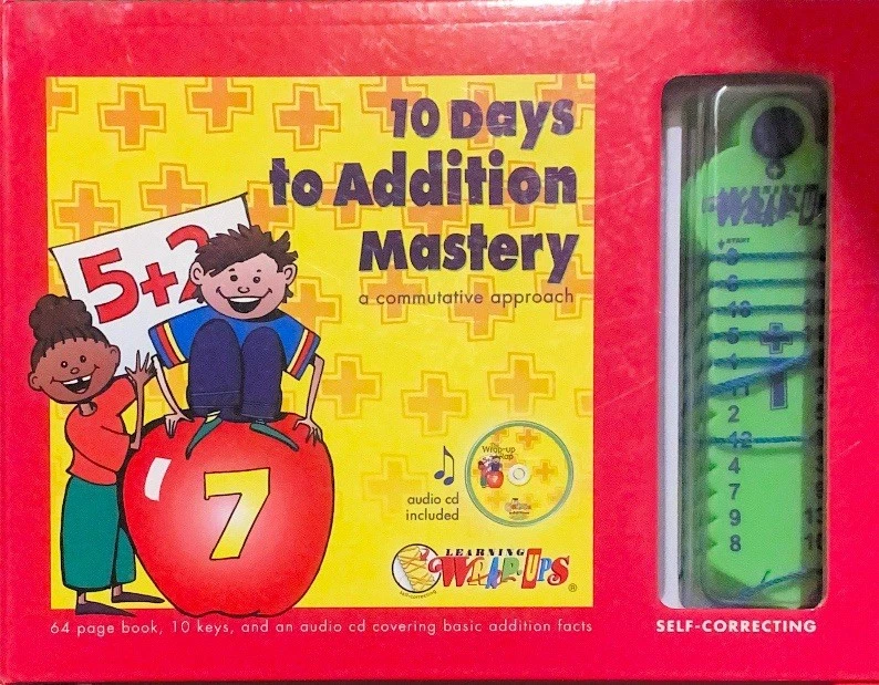 ⭐️Learning Wrap-Ups :10 Days To Addition Mastery-10 Wrap Ups Keys + CD&book - Image 2 of 4