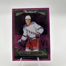 2021/2022 UD PARKHURST PROMINENT PROSPECTS PINK NILS LUNDKVIST 36/99 ROOKIE