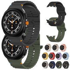 Adjustable Silicone Sport Band For Samsung Galaxy Watch 8 40/44mm/Classic 46mm