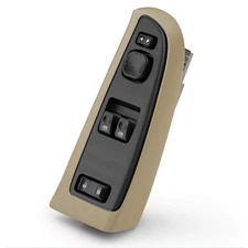 Master Power Window Switch with Tan Bezel Compatible with Chevy GMC, 15883318