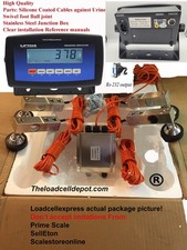 Livestock Scale Kit Cattle Hogs Sheep Goats Pigs Squeeze Chutes 20,000 lbs