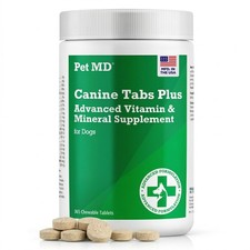 - Canine Tabs Plus 365 Count - Advanced Multivitamins for Dogs - Natural Dail...