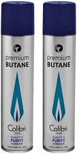 !-- Colibri Premium Butane Fuel - Torch Replacement Canisters, 99.999% Pure Ref