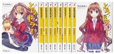 Toradora! Light novel vol.1-10 set completo Yuyuko Takemiya