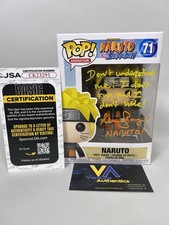Maile Flanagan Signed Naruto Uzumaki Naruto Shippuden #71 Funko Pop w/ JSA COA