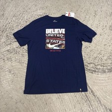Nike USMNT Soccer Believe T-Shirt NWT Men's Size Large DX4194-421