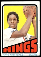 1972-73 Topps Basketball Card Nate Archibald KC-Omaha Kings #115 EX